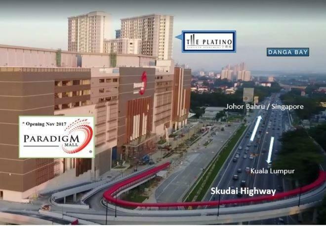 Johor Bahru Paradigm Leplatino Homestay Экстерьер фото